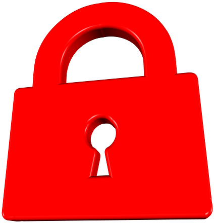 El Candado Rojo De Gmail - Icono Candado Rojo Png (640x640), Png Download