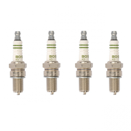 Bosch 7700 12 Mm 3/4 Inch Reach Spark Plugs For Performance - Bosch 7700 Silver Spark Plug 1992-1992 Ferrari 348 (736x460), Png Download