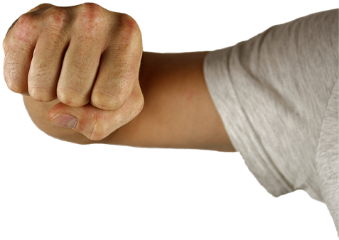 Fist - Fight Scene Png (640x426), Png Download