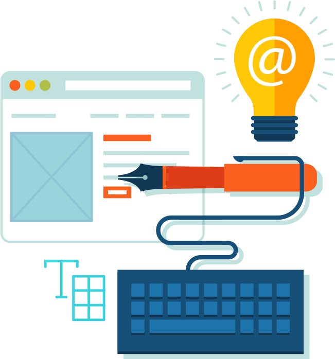 Email Marketing Clipart Transparent - Designers Creative Website (1200x700), Png Download