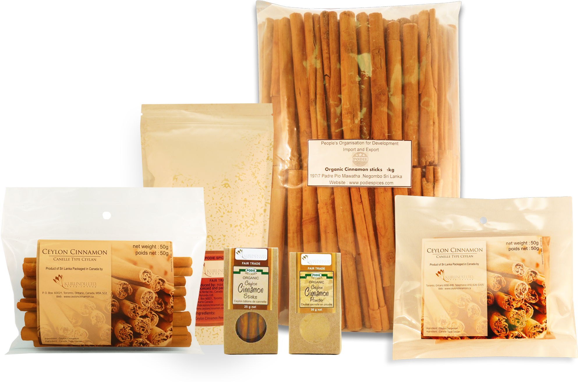 Cinnamon Group - Kurundu Ceylon Cinnamon Sticks Fair Trade (2106x1356), Png Download