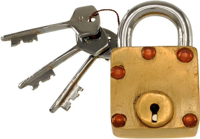 Nos Encantan Estos Candados Si No Es Suficientemente - Padlock (640x640), Png Download