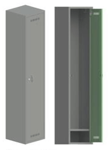 Locker 1 Cuerpo 1 Comp Porta Candado - Cupboard (500x500), Png Download