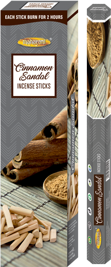 Cinnamon Sandal - Vedic Vaani Sandalwood Premium Perfumed And Masala (400x600), Png Download