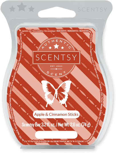 Scentsy Apple And Cinnamon Sticks (600x600), Png Download