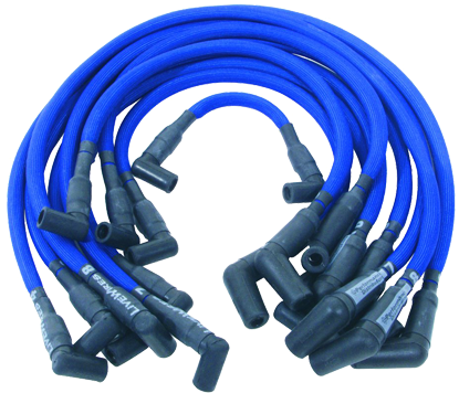 Spark Plug Wire Set 1936-53 Dui383 Blue - Jeep (435x375), Png Download
