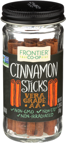 Frontier Cinnamon Stick Vera Grade Aa-1 - Frontier Culinary Spices Dill Weed Cut And Sifted, (650x650), Png Download