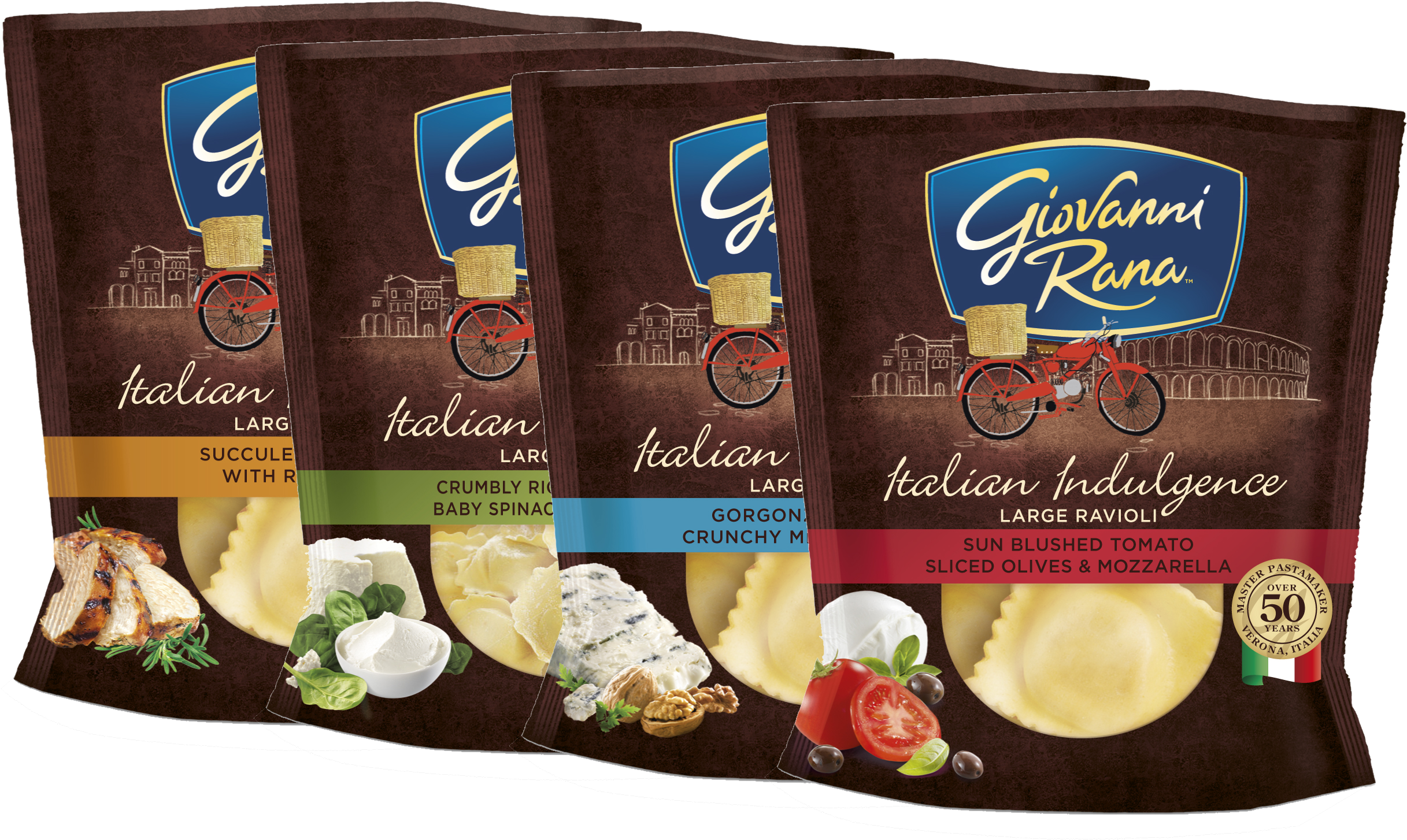 Giovanni Rana Pasta Review - Giovanni Rana Chicken & Rosemary Ravioli (2568x1752), Png Download