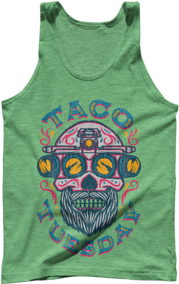 Taco Tuesday Skull - Taco (600x600), Png Download