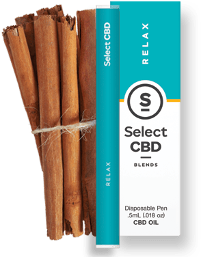 Select Cinnamon 229 Mg Cbd Stick - Select Cbd (308x392), Png Download