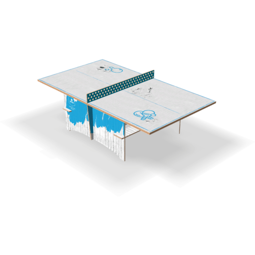 Ping Pong Table - Ping Pong (500x500), Png Download
