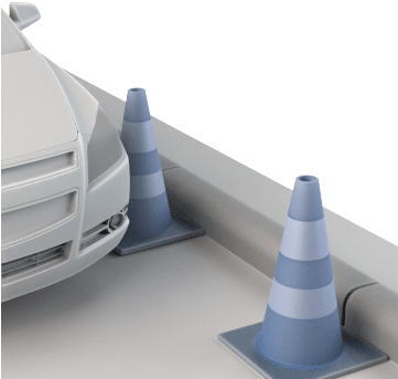 Traffic Cones - Traffic (360x360), Png Download