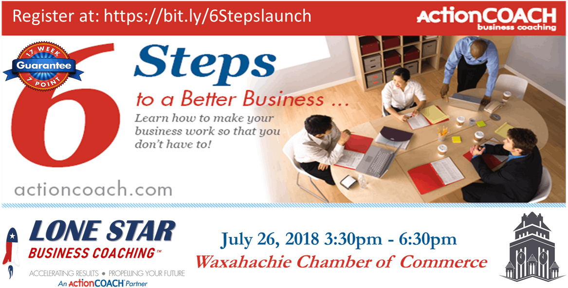 Lone Star Launch Party & Seminar - 6 Steps To Getting Building A Better Business & (1200x605), Png Download
