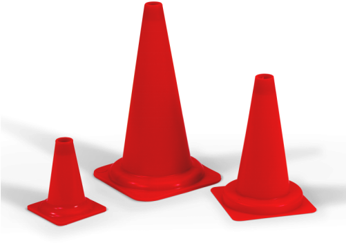 Marking Cone, 35 Cm - Continental Sports Limited (500x500), Png Download