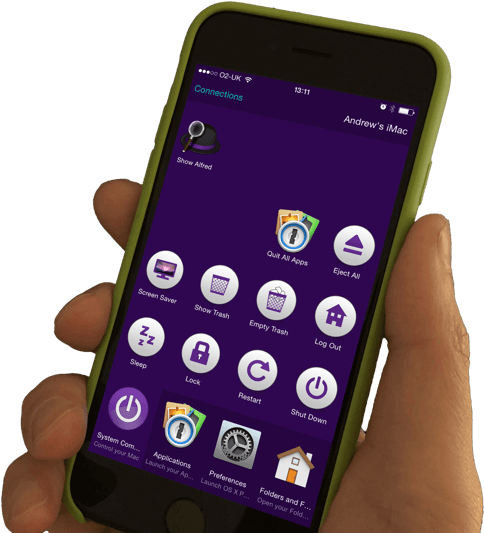 Alfred Remote - Alfred Ios (490x535), Png Download