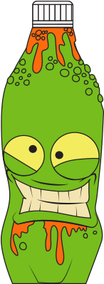 Leaky Juice Green - Grossery Gang Leaky Juice (400x400), Png Download