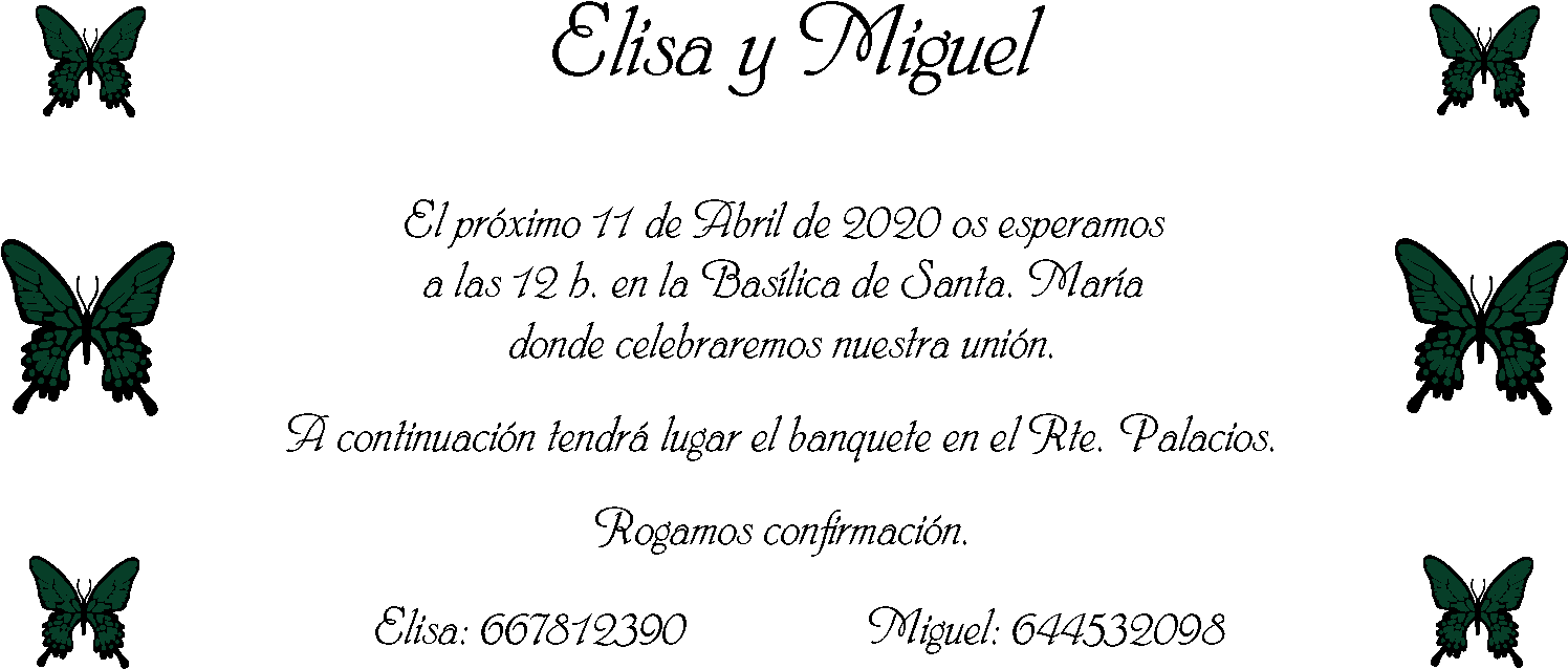Invitación - Papilio (1650x1238), Png Download