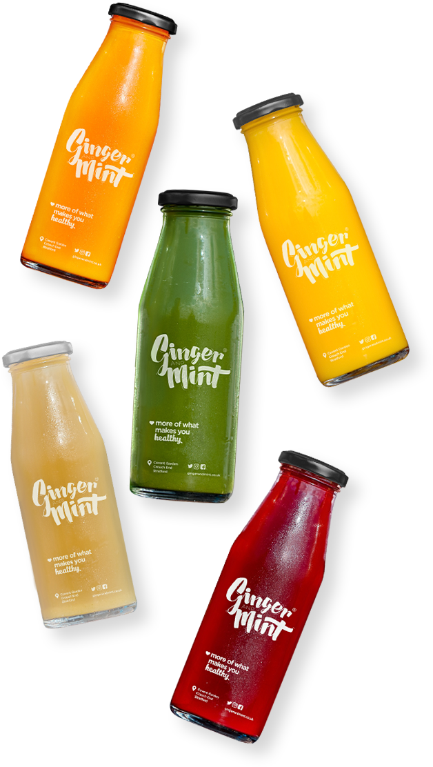 Take Us - Ginger Mint Juice (717x1111), Png Download