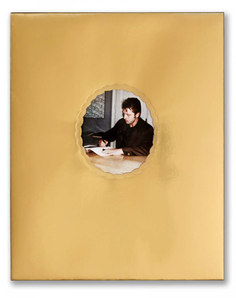 Gold Box - Albert Oehlen (960x1212), Png Download