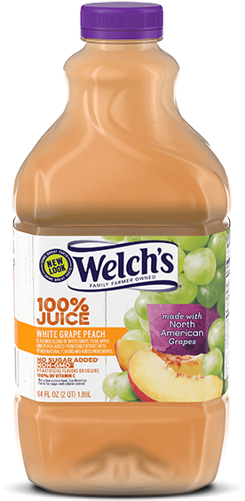 Thumbnail - White Grape Peach Juice (600x600), Png Download