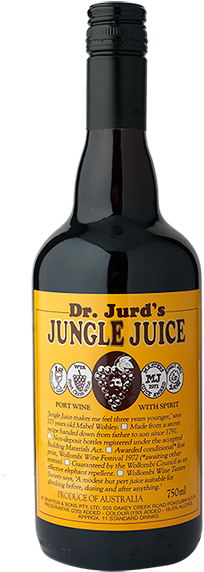 Dr Jurds Jungle Juice, Wollombi Tavern - Jungle Juice Alcohol Bottle (400x600), Png Download