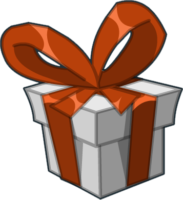 Present - Transformice Box (357x390), Png Download