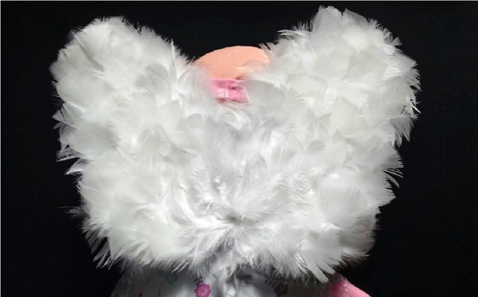 Asa De Anjo Infantil - Heart (1000x1000), Png Download