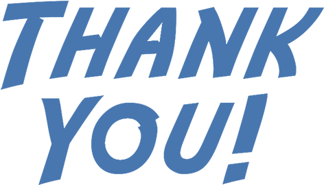 Thank-you - Thank You Yard Sign (500x302), Png Download