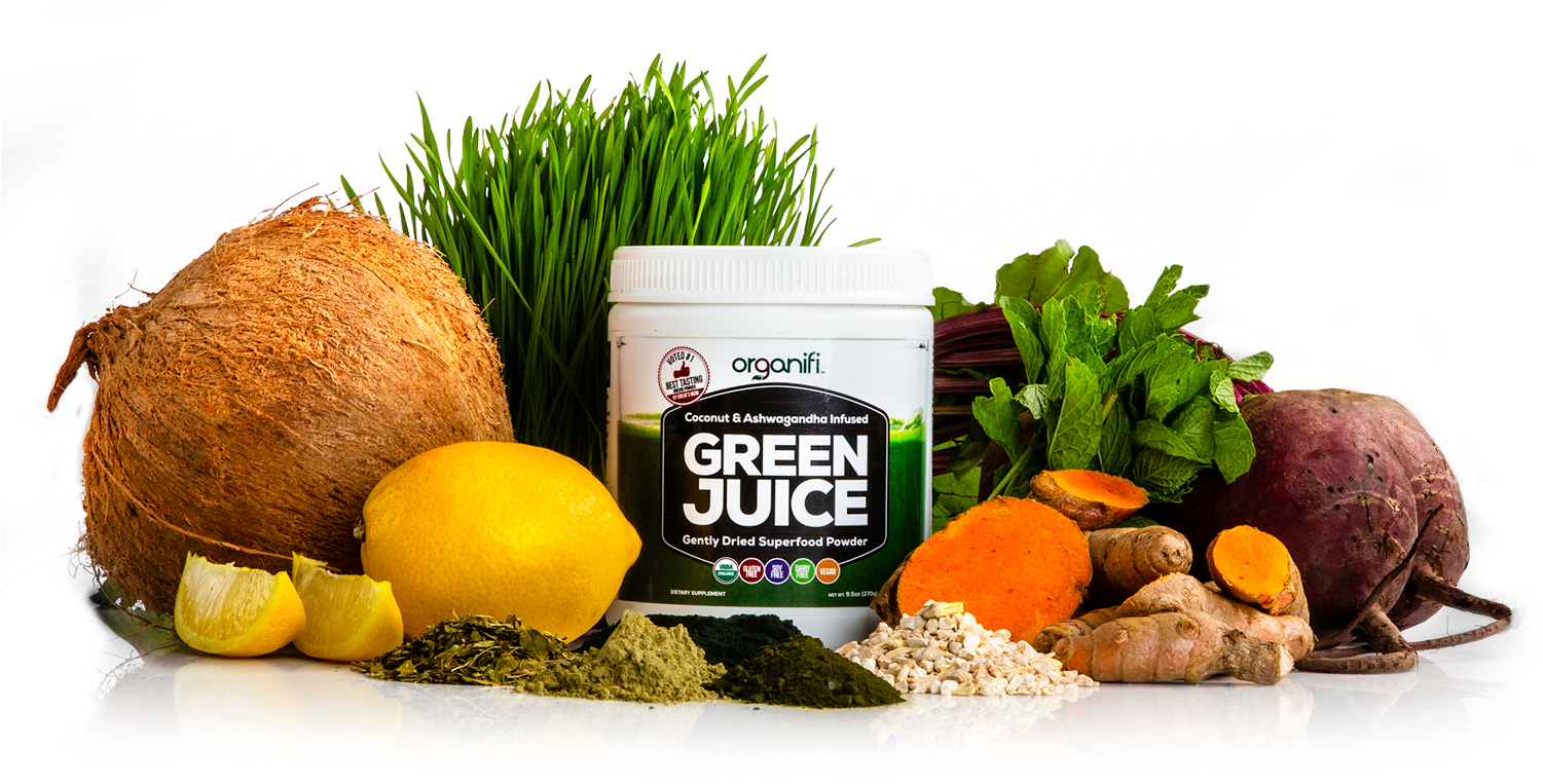 Now You Can Get All Your Healthy Superfoods In One - Organifi Llc Green Juice 30 Powder (1500x772), Png Download