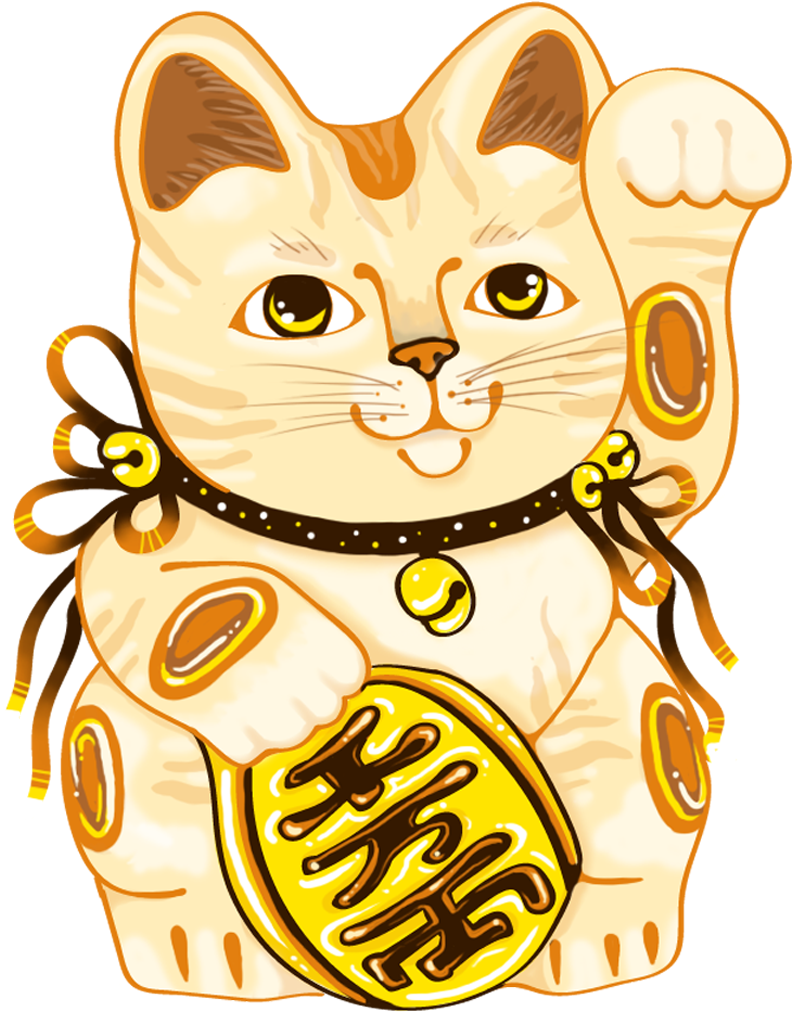 Maneki-neko (1080x1080), Png Download