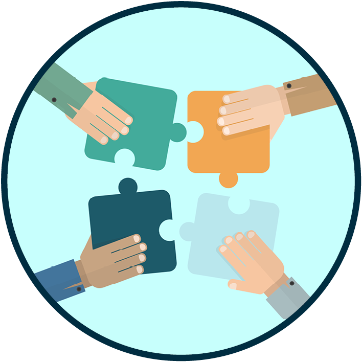 360-degree Volunteer Management With Volunteerlocal - Teamwork (708x708), Png Download