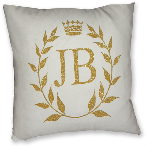Leaf Circle & Crown And 2 Initials - San Josef National High School (498x498), Png Download