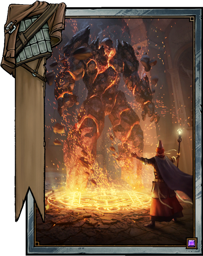 Summoning Circle - Witcher 3 Imperial Golem (775x1048), Png Download