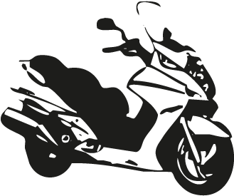 Scooter Honda Silver Wing 600 (400x400), Png Download