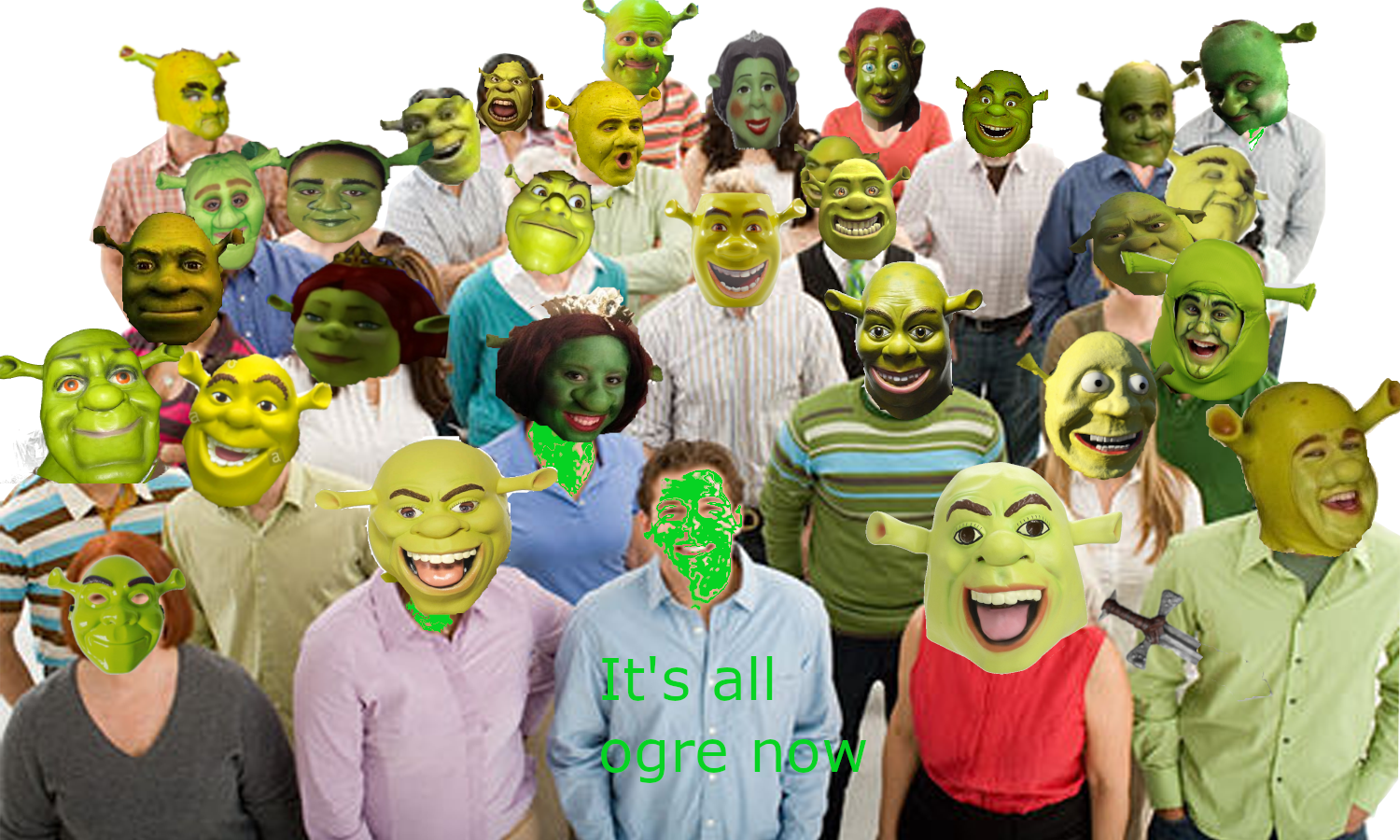 So I Made This - Shrek (1500x900), Png Download