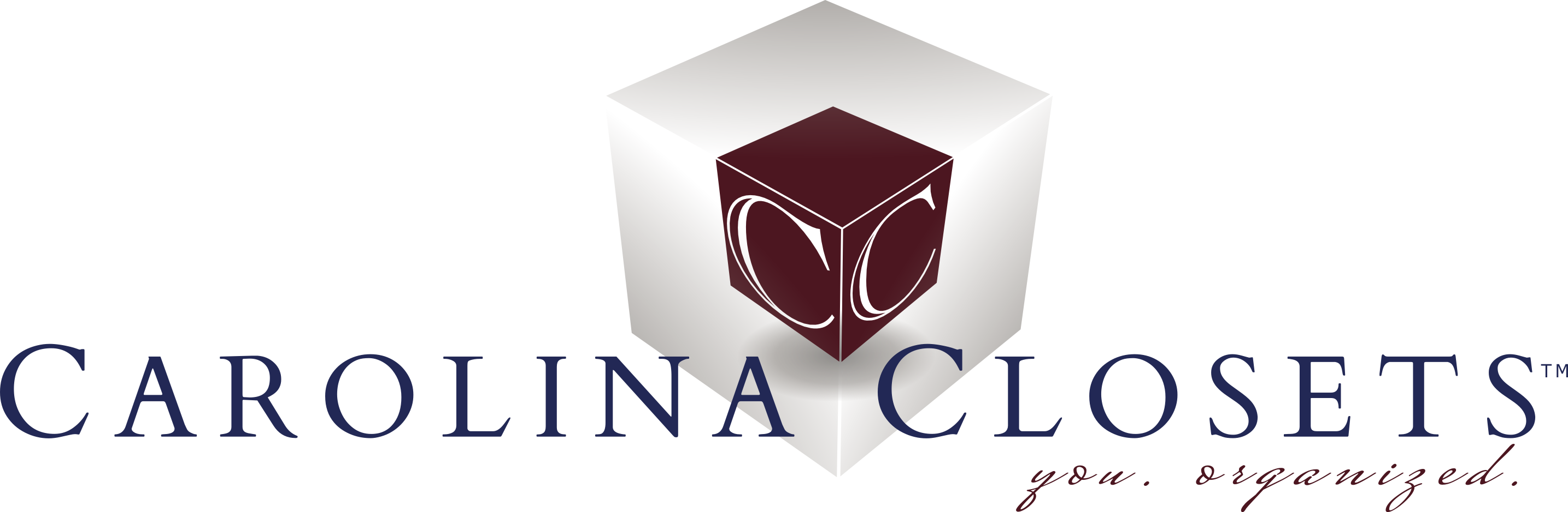 00 Am 237474 Carolina Closets Slogan 2 Lines Over 7/31/2013 - Carolina (2869x939), Png Download