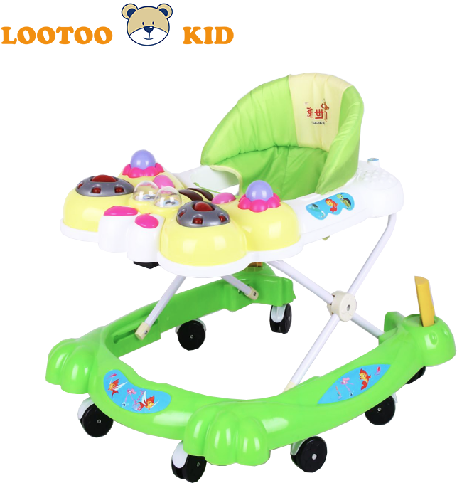 Baby Walking Chair/safe Design Babywalker/ Big Play - Kiddy Land (800x800), Png Download