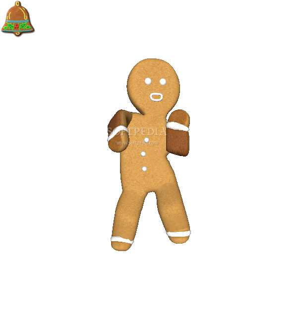 Shrek Gingerbread Man Gif - Gingerbread Man Dance Gif (632x632), Png Download