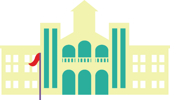 Distance To School - School (576x340), Png Download