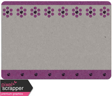 Touch Of Sparkle Christmas Card Purple - Digital Scrapbooking (456x456), Png Download