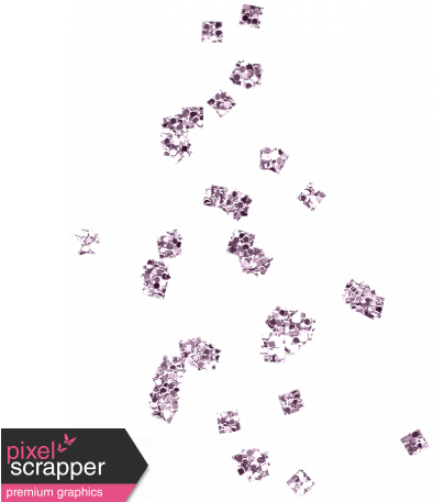 At The Table Sparkle Purple - Digital Scrapbooking (456x456), Png Download