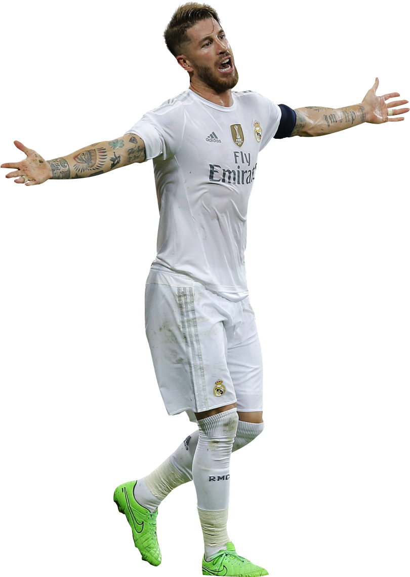 Sergio Ramos - Sergio Ramos Png 2016 (864x1138), Png Download