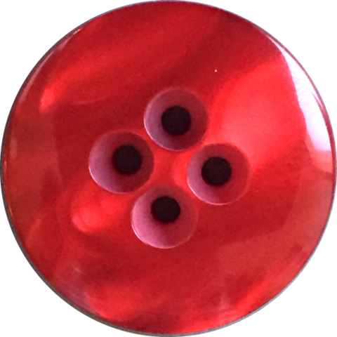 Designer Coat Button, Round Red 7/8\ - Coat (480x480), Png Download