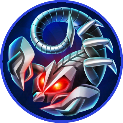 Metal Scorpion Circled - Metal Scorpion Agario (417x417), Png Download