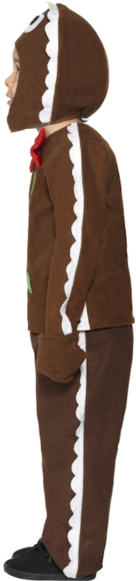 Child Little Ginger Man Costume Jokers Masquerade - Ginger Bread Man Costume (366x580), Png Download