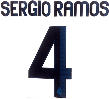 Sergio Ramos 4 - Sergio Ramos 4 Real Madrid 10 2012 (600x600), Png Download