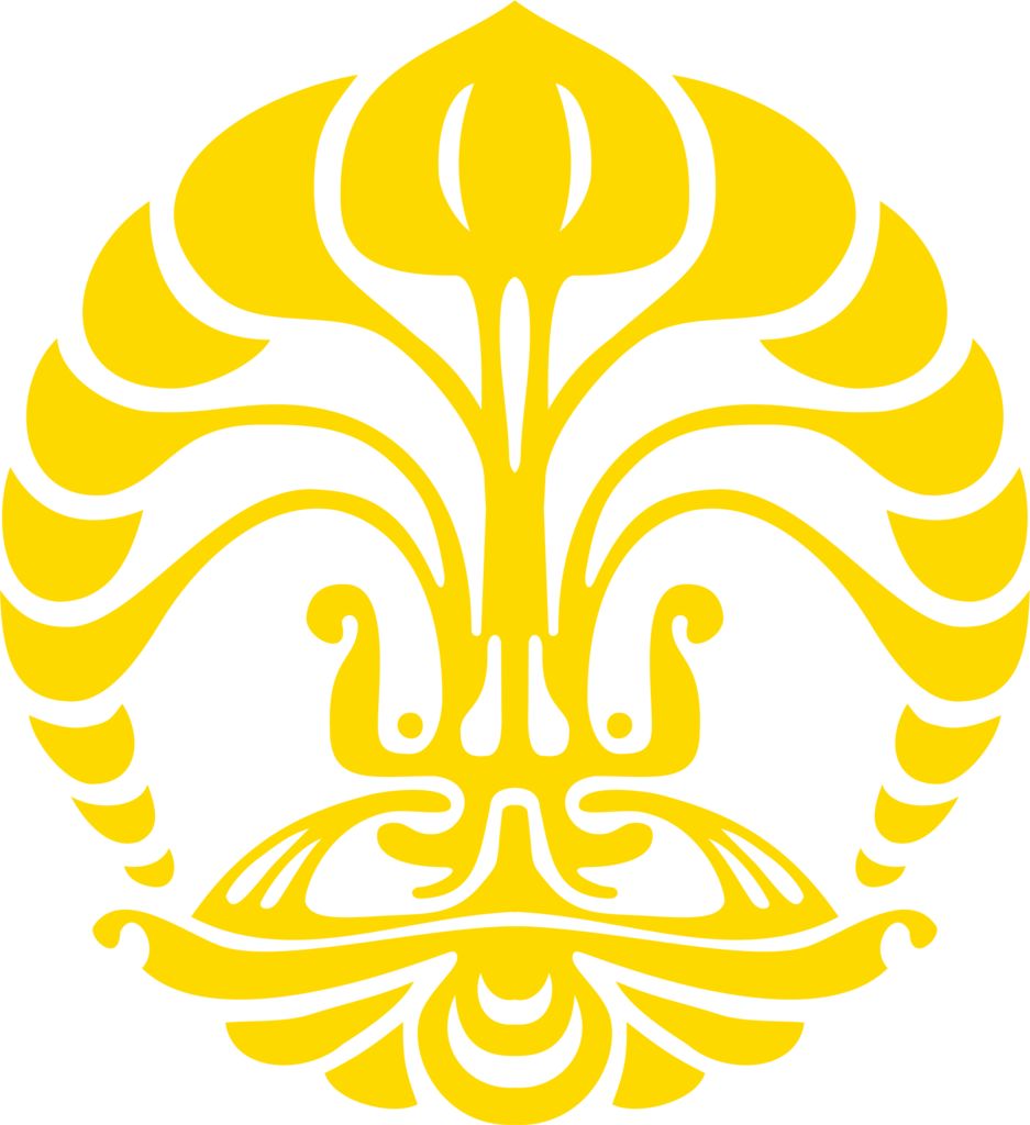 Makara Ui Png - Logo Universitas Indonesia (937x1024), Png Download