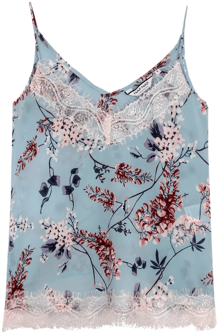 Top Encaje Y Flores - Pattern (450x677), Png Download