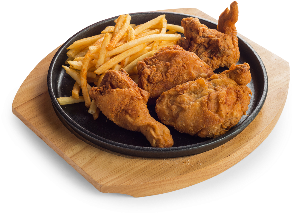 Combo De Pollo Frito (1030x751), Png Download