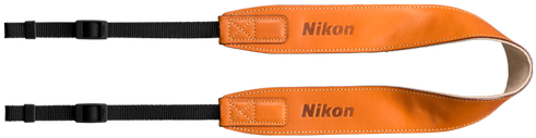 Nikon/94004 - Nikon Leather Strap (550x467), Png Download